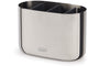 Joseph joseph organisateur de brosse à dents de luxe grand, 17,5 x 9,4 x 11,7 cm, avec 3 compartiments séparateurs, acier inoxydable, argent - | magasin facile