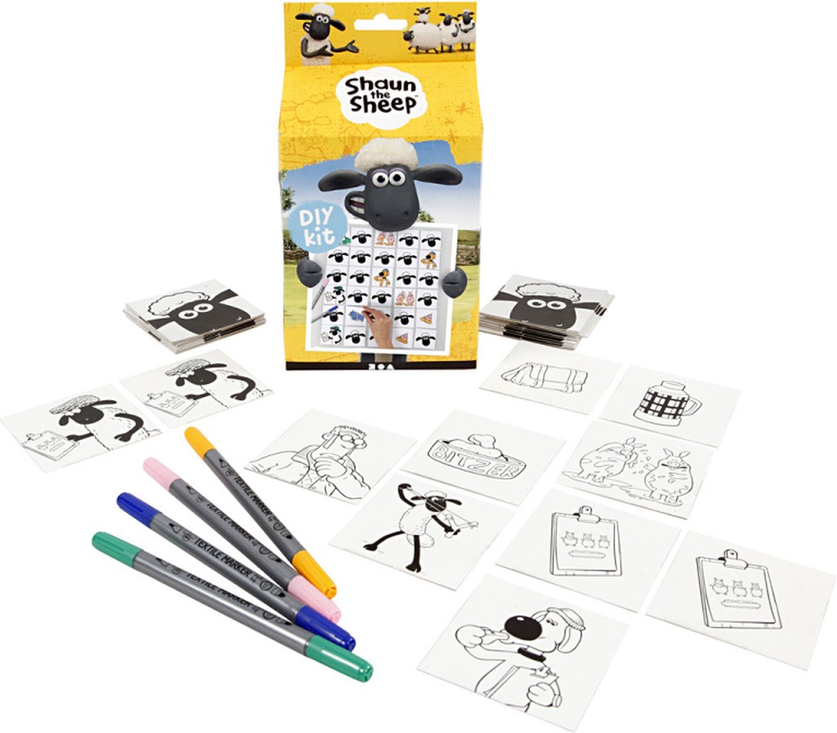 Jeu de mémoire Shaun le mouton, 1 set