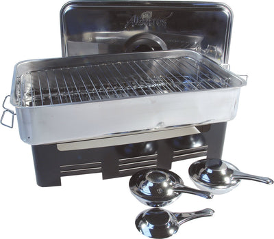 Albatros table fumoir plat - acier inoxydable - 42x20x29 cm
