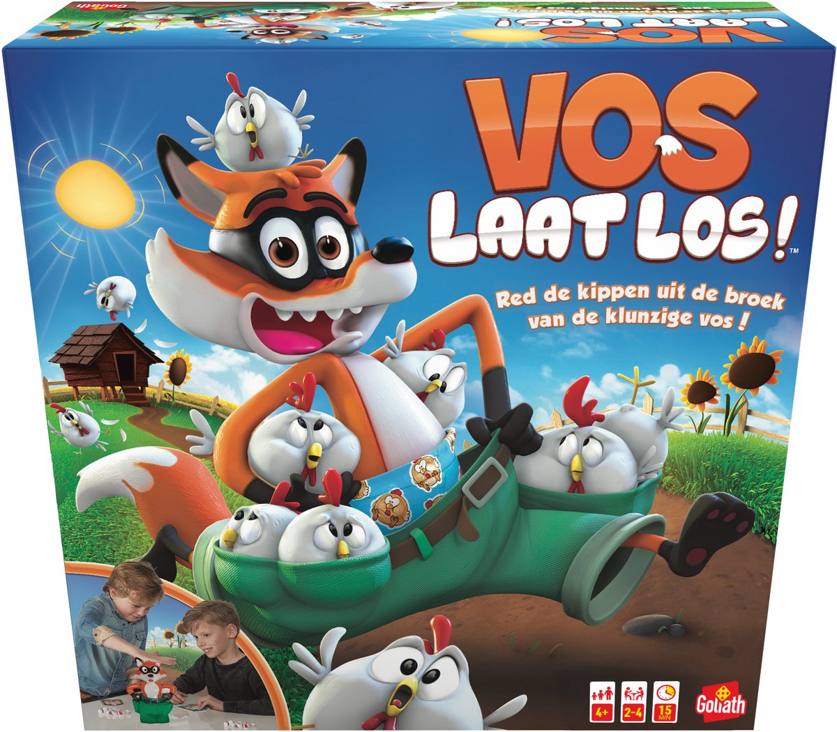 Goliath fox let go (nl) - jeu d'action - un jeu d'enfant