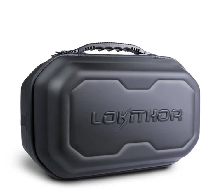 Lokithor eva étui de protection série ja jump starters - ja300 - ja301 - ja302 - ja400 - ja401 - ja3000 - robuste et durable - 2 compartiments