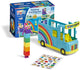 Ressources d'apprentissage jouets blocs de chiffres arc-en-ciel comptage bus interactif. - 3+