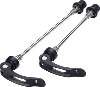 Bbb cycling set de blocage de roue à dégagement rapide - vélo léger à dégagement rapide - roue avant et arrière - aluminium - 100 mm 135 mm - bqr-01