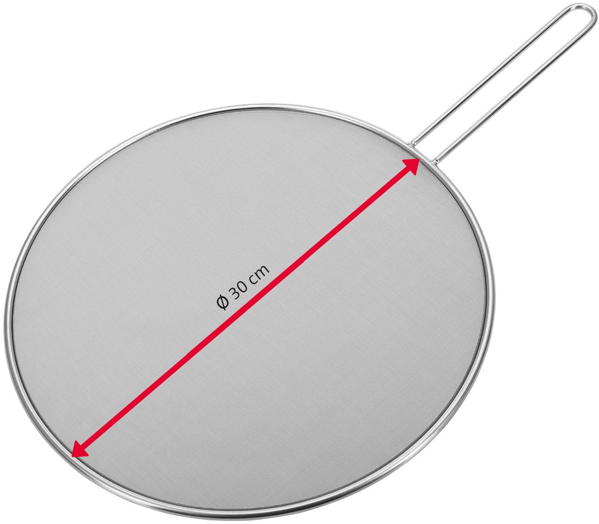 Couvercle anti-éclaboussures Westmark, diamètre : 30 cm, acier inoxydable, picante, argent, 12182270