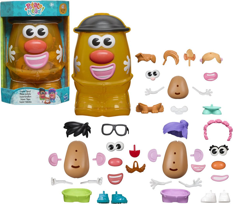 Super couineur tête de pomme de terre - jouet de pomme de terre pour filles et garçons à partir de 2 ans