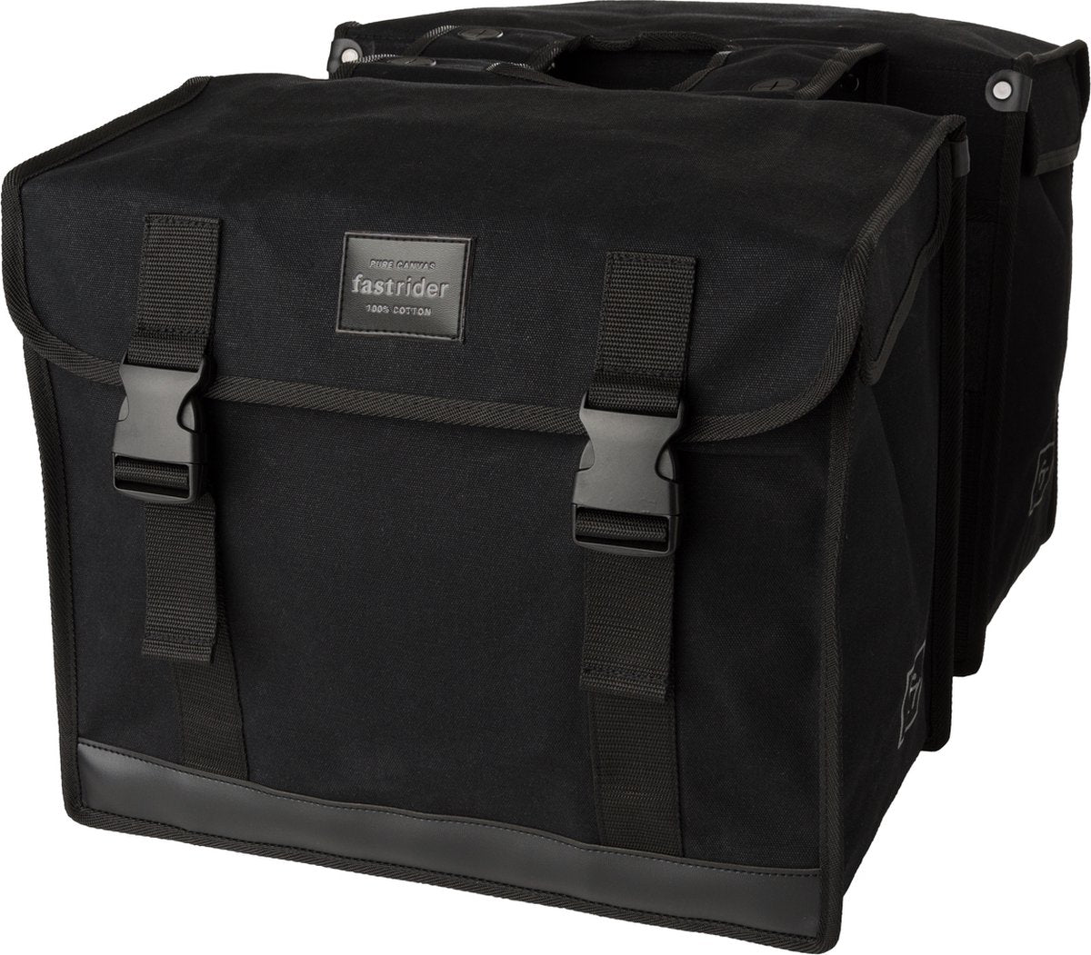 Sacoche de vélo double Fastrider en toile 56l basics