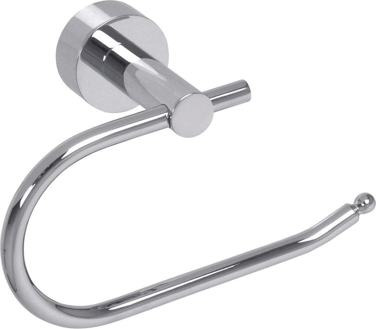 Porte-rouleau papier toilette Plieger Murcia - sans rabat - acier inoxydable