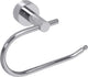 Porte-rouleau papier toilette Plieger Murcia - sans rabat - acier inoxydable
