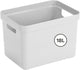Boîte de rangement Sunware sigma home 18l - 35x24,6x24,3 cm - blanc