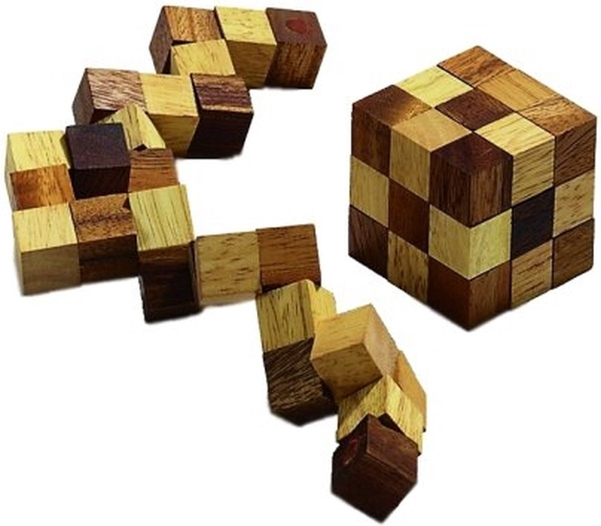 Puzzle cube serpent Philos moyen
