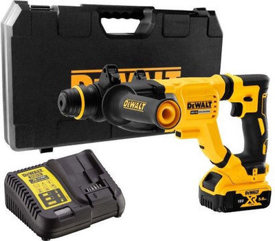 Dewalt dch263p1-qw 18v li-ion xr batterie sds-plus jeu de marteaux combinés (1x 5,0ah) en étui - 3 ans - brushless