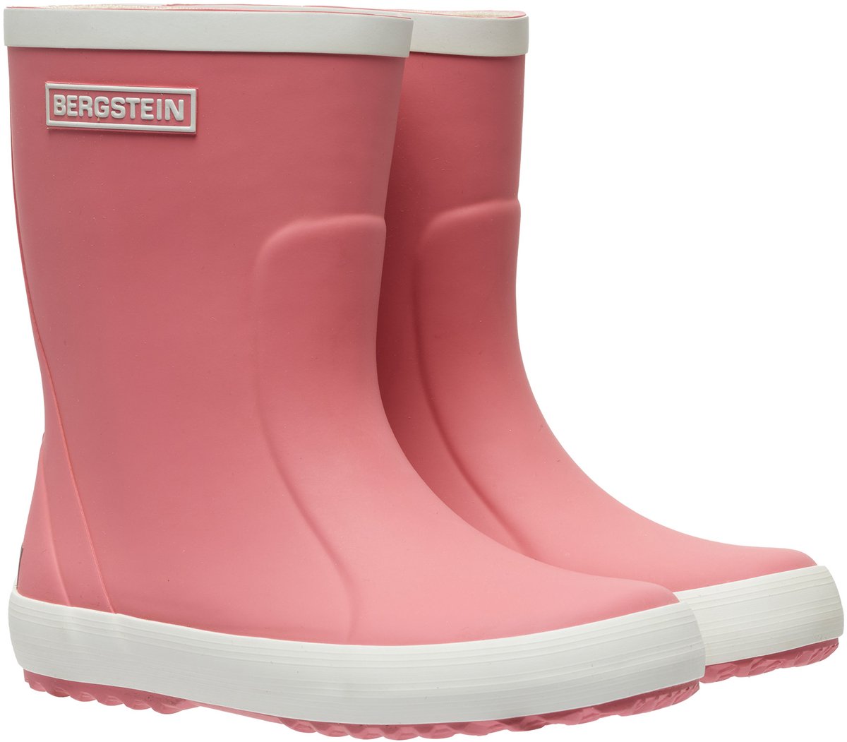 Bergstein bottes de pluie junior unisexes classiques - rose