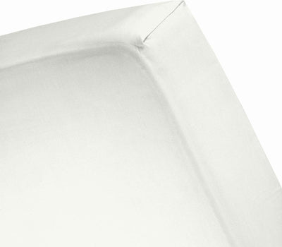 Cendrillon - drap-housse jusqu'à 30 cm de hauteur de matelas - 70x200 210 cm - ivoire