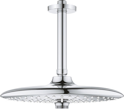 Douche de tête Grohe euphoria 260 - pommeau de douche à effet pluie Ø 26 cm - 3 jets - chrome