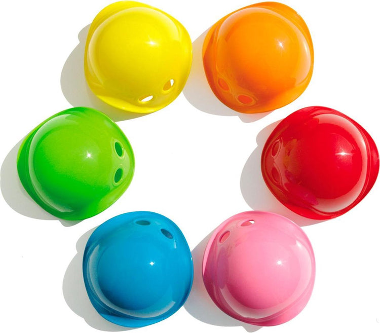 Moluk bilibo mini - lot de 6 - mélange classique - 12x12x7cm - 0 ans