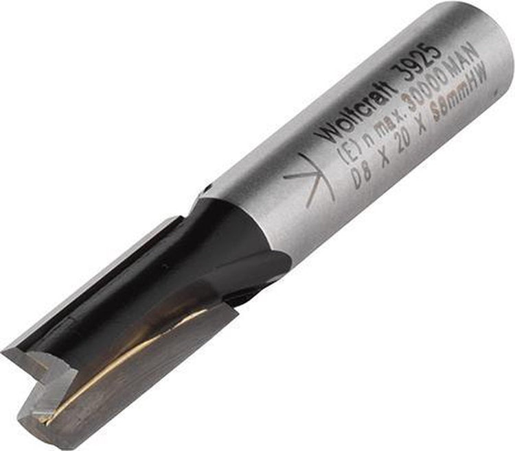 Wolfcraft - fraise à rainurer 8mm hm - fraise à fente - fraise - 3925000
