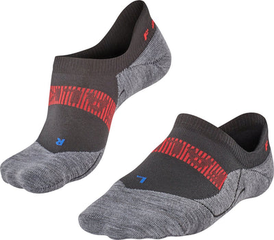 Falke ru4 cool invisible anti-ampoules matériau fonctionnel chaussettes de course femme noir - taille 37-38