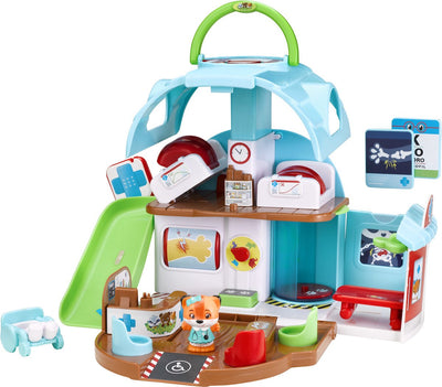 Klorofil set de jeu l'hôpital - maison de poupée - avec accessoires foxy figure 7 - à partir de 18 mois