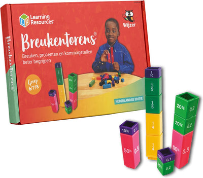 Plus sage sur les tours de fractions à l'école primaire - apprendre à rendre les fractions visuelles - adapté aux groupes 6, 7 et 8 - idéal pour les penseurs visuels -