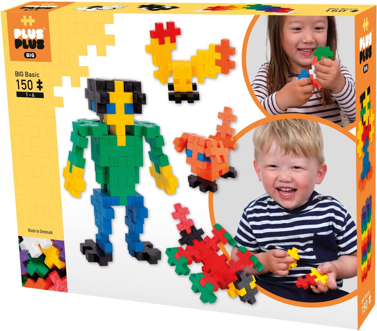 Plus plus basic big plus-plus : 150 pièces (3272)
