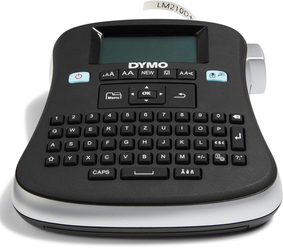 Étiqueteuse Dymo Label Manager 210d | imprimante d'étiquettes de bureau | étiqueteuse portable avec clavier qwertz | grand écran et touches pour un accès rapide | pour le bureau et la maison