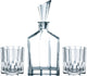 Nachtmann Aspen Whisky Set 3 pièces en verre cristallin Astuce cadeau