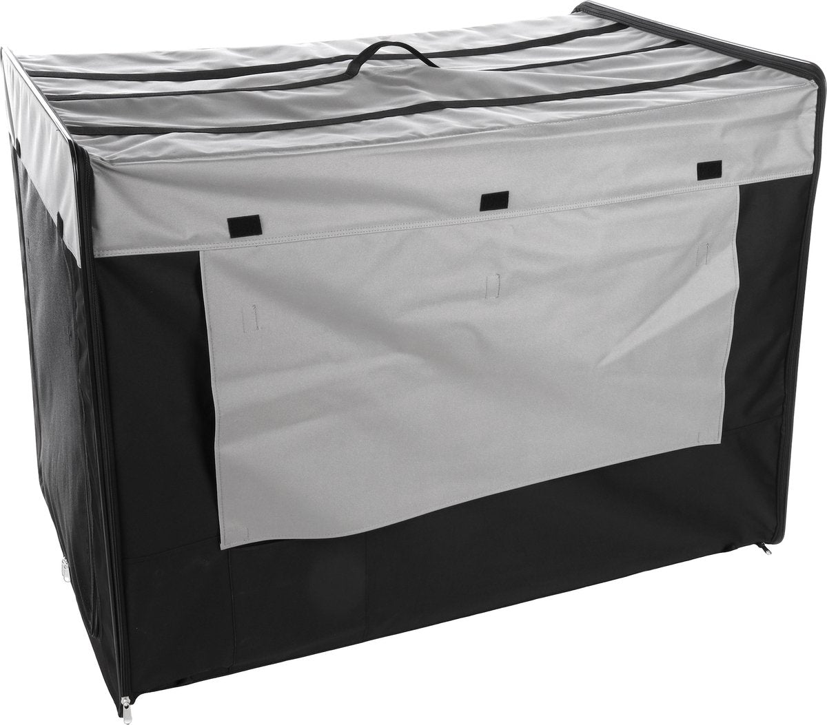 Flamingo smart top plus - cage de transport chiens - cage de transport smart top plus noir gris 109cm - 1er - 113520 - 1er