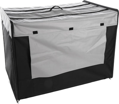 Flamingo smart top plus - cage de transport chiens - cage de transport smart top plus noir gris 109cm - 1er - 113520 - 1er