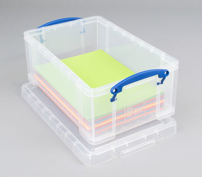 Solution d'archives Shoebox boîte vraiment utile 255 x 395 x 155 mm couvercle 9l