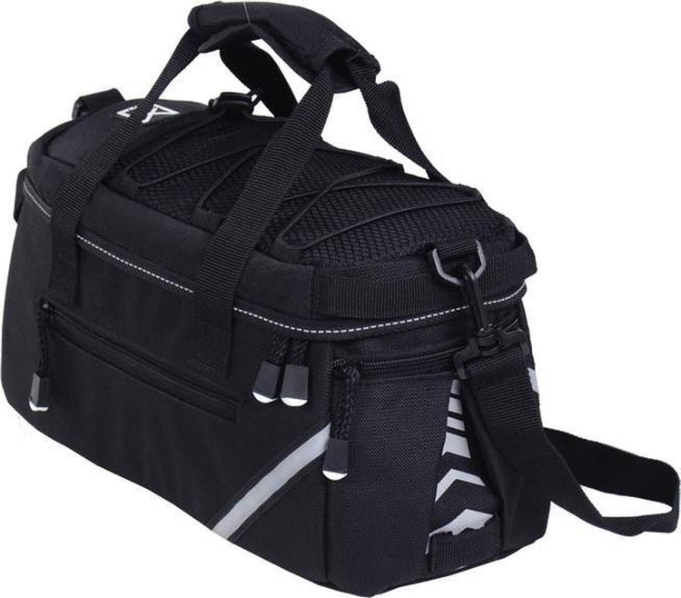 Sac porte-bagages Willex 1200 - sac de vélo simple - 8 litres - noir