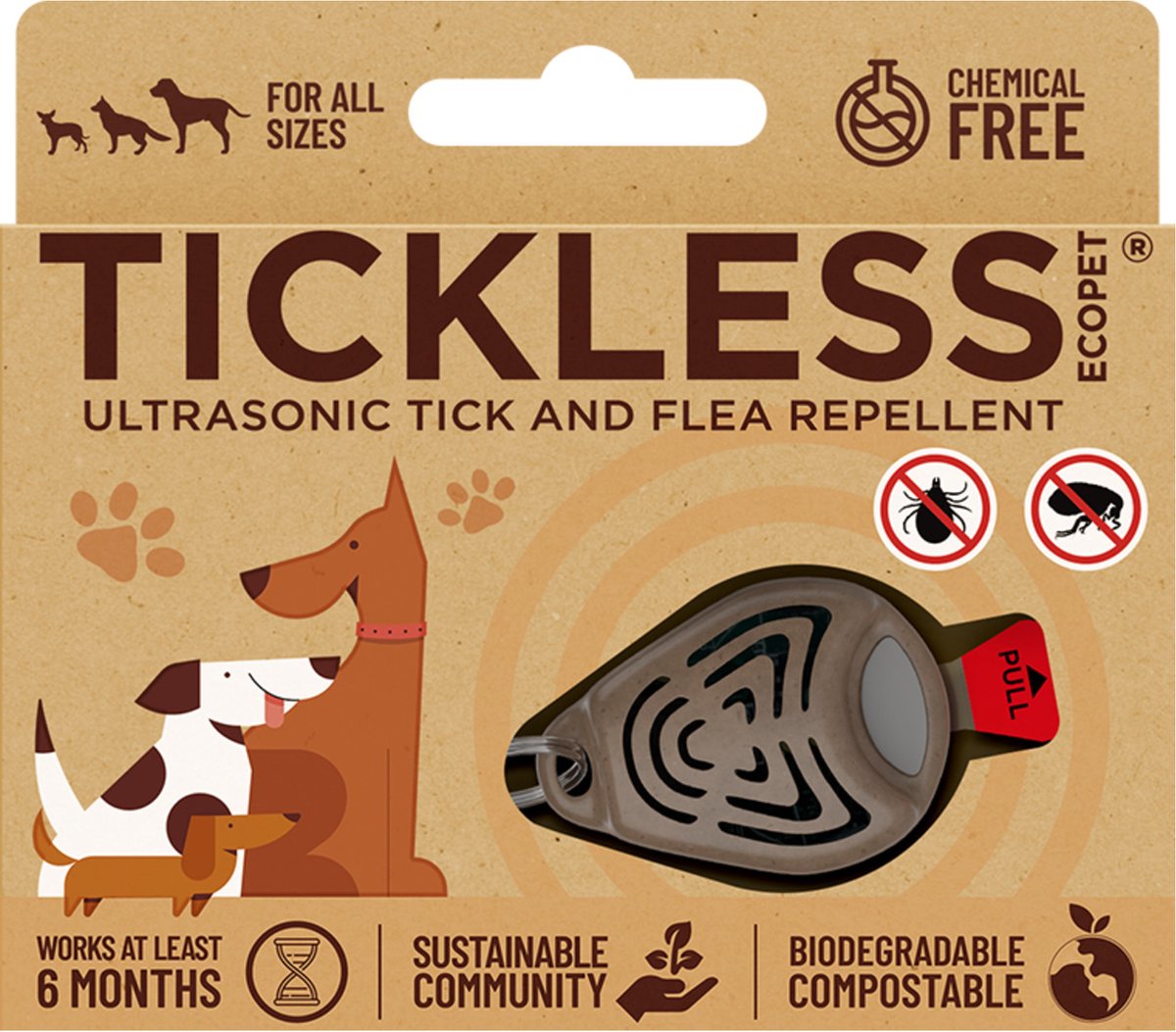 Eco Tecked Eco Teek et Vlo Defence pour chien et chat brun
