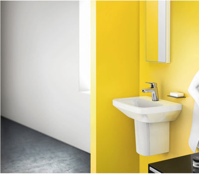 Hansgrohe Logis - mitigeur de lavabo - commande monocommande - démarrage à froid à économie d'énergie - sans vidage - 70 mm - chrome
