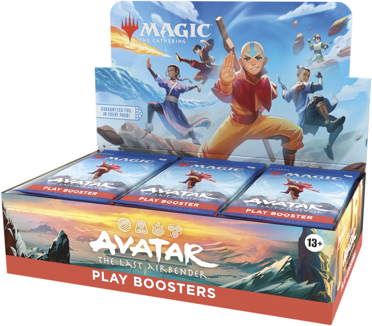 Wizards of the Coast LLC Magic: The Gathering - Avatar : Le dernier maître de l'air Play Booster Box - Fr