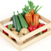 Légumes d'hiver en bois Tidlo dans une caisse