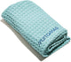 Serviette pour cheveux Muitomas – super absorbante – séchage rapide – couleur élégante – légère et compacte – bleu