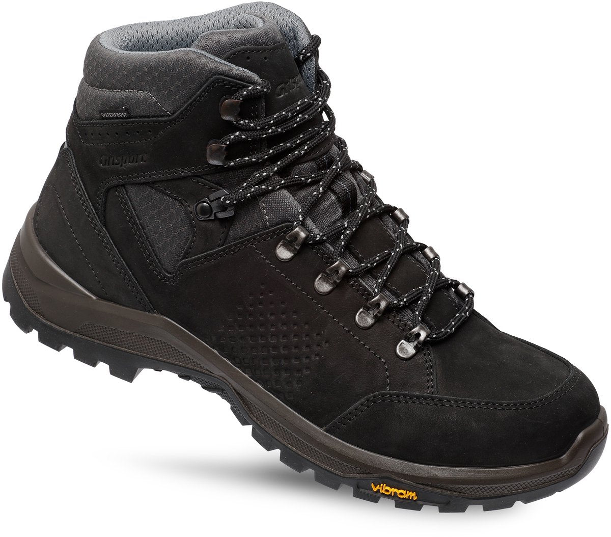 Chaussures de randonnée unisexe Grisport Oregon Mid - noir
