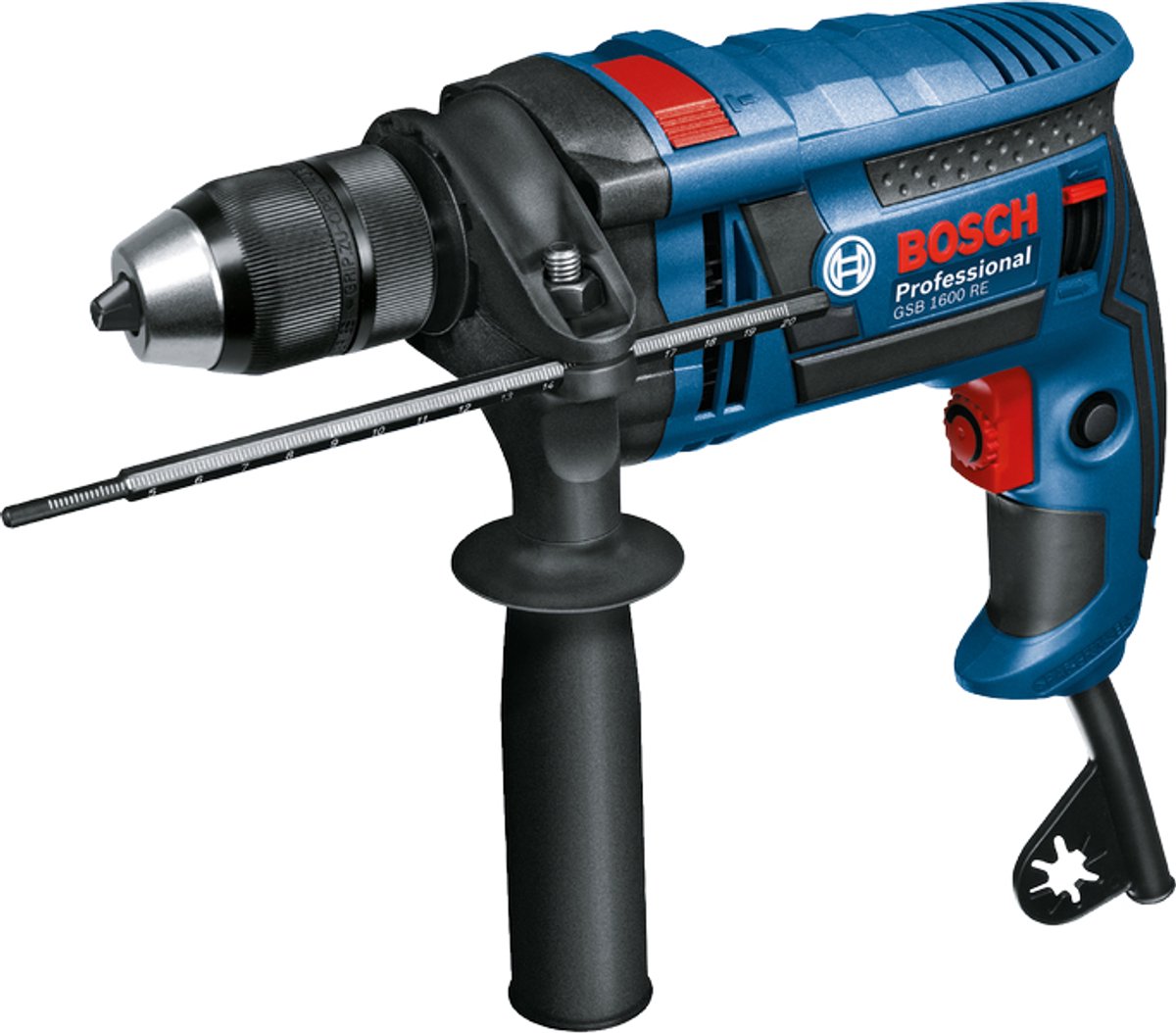 Bosch GSB 1600 - perceuse à percussion - 750w - boîtier métallique