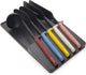 Joseph joseph store ustensiles de cuisine avec support, lot de 5 pièces, couleur chaude - | élever