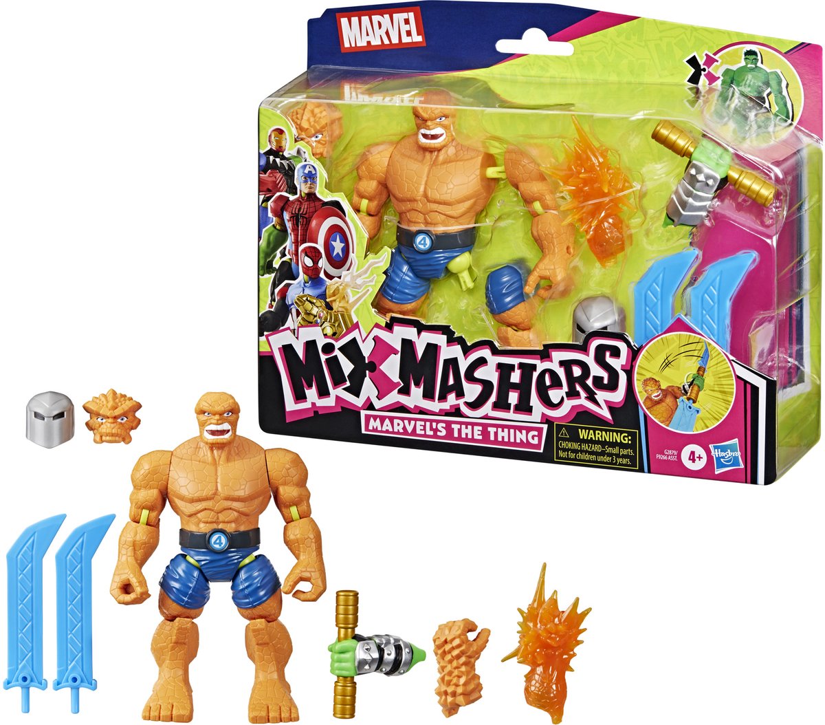 Marvel mixmashers la chose - figurine articulée