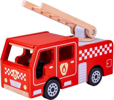 Camion de pompiers en bois de Bigjigs