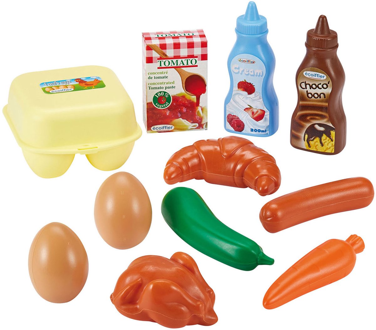 Ecoiffier Playetts Breakfast Play Set, 11dlg.