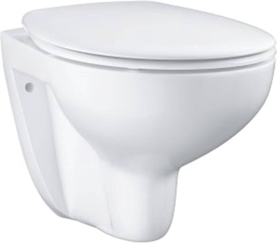 WC suspendu en céramique Grohe bau - avec abattant et couvercle - céramique - sans matériel de montage