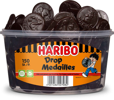 Haribo drop médailles (150 pièces)