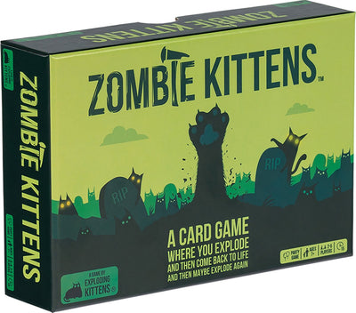 Chatons explosifs chatons zombies - Jeu de cartes anglais