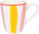 Blond Amsterdam, juste pour rattraper les rayures du quotidien : tasse 0,35l rose jaune