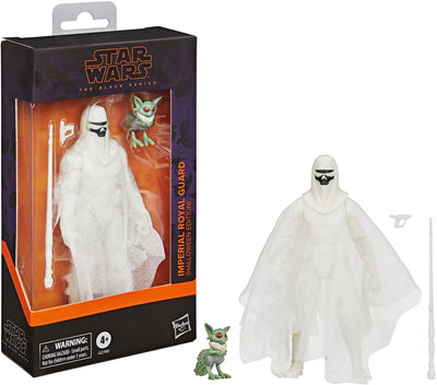 Hasbro star wars série noire figurine garde royale impériale (édition halloween) figurine 15 cm