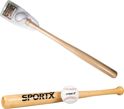 Bat de baseball Sportx avec balle