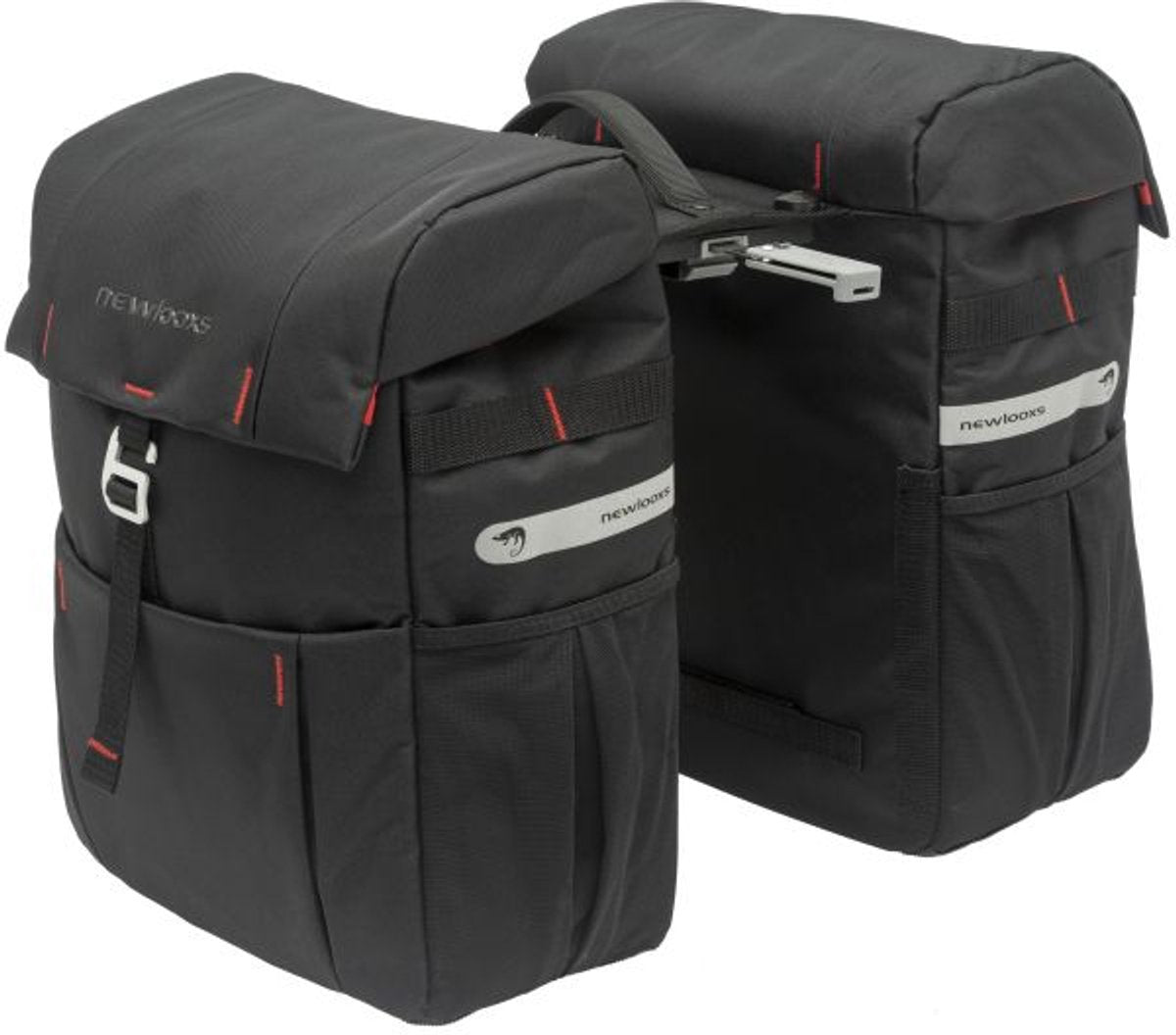 Nouveau Looxs Vigo Double Bicycle Bag Black