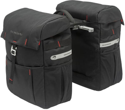 Nouveau Looxs Vigo Double Bicycle Bag Black