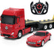 Rastar r c 1:26 mb actros + 1 24 voiture rechargeable usb